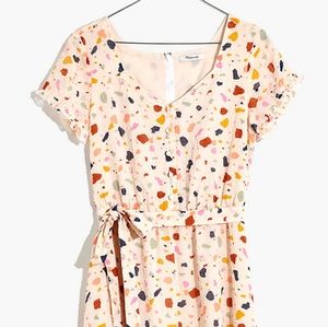 Madewell Terrazzo Tie-Waist Midi Dress 14